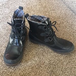 Sorel Black Rain Boot size 8